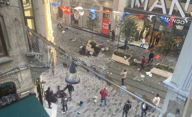 والي اسطنبول: قتلى وجرحى جراء انفجار في منطقة تقسيم بمركز المدينة