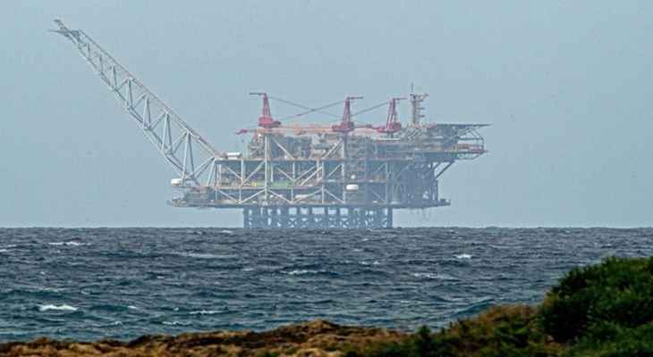 "مكان": إكتشاف كمية كبيرة من الغاز الطبيعي في حقل بحري يقع ضمن المياه الاقتصادية الإسرائيلية