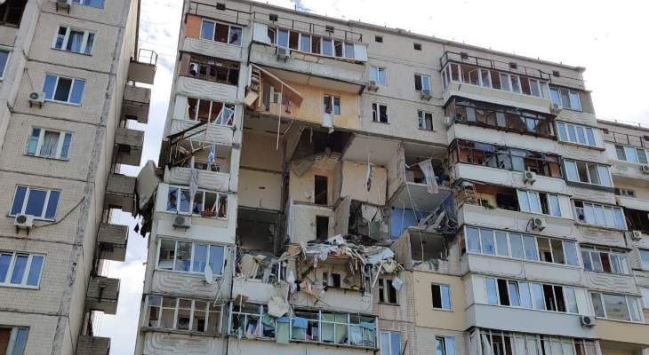 قتيلان جراء انفجار غامض بعمارة سكنية في العاصمة الأوكرانية