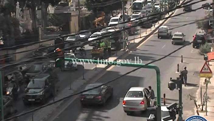 التحكم المروري: أشغال على طريق ألفرد نقاش- الأشرفية