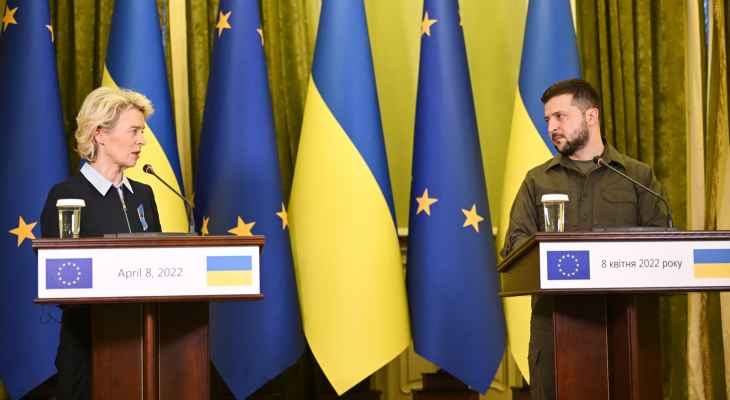 رئيسة المفوضية الاوروبية: روسيا مهددة بالتفكك ولأوكرانيا مستقبل أوروبي
