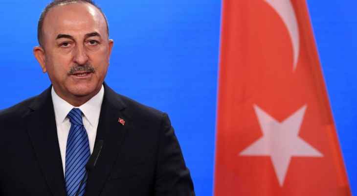 جاويش أوغلو: تركيا لا تتوانى عن القضاء على أي تهديد يأتيها من الجانب السوري