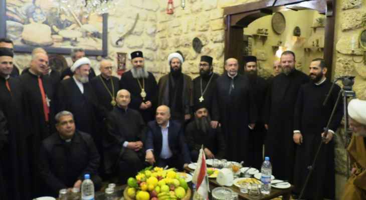 "حزب الله" نظم لقاءً اسلامياً مسيحياً في بعلبك  تحت عنوان "العيش المشترك الواحد"