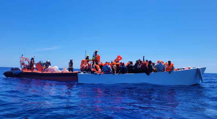سفينة "أوشن فايكينغ" أنقذت 153 مهاجرا في ثلاث عمليات في البحر المتوسط