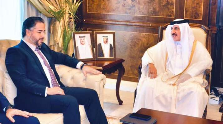 سلام التقى وزير النقل القطري: أكد استعداد الدوحة لمساعدة لبنان بقطاع النقل وبالحصول على باصات