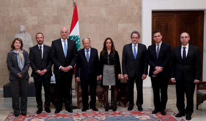 الرئيس عون: نرغب في تعزيز التعاون الاقتصادي والسياحي مع اليونان وقبرص 