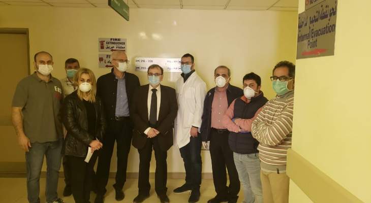 البزري: لمتابعة ملف تأهيل مستشفى صيدا الحكومي مع مجلس الإنماء والإعمار ووزارة الصحة