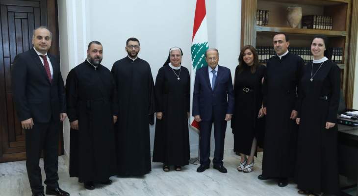 الرئيس عون تلقى دعوة لحضور لقاء شبيبة الروم الملكيين الكاثوليك بالشرق الأوسط والدول العربية