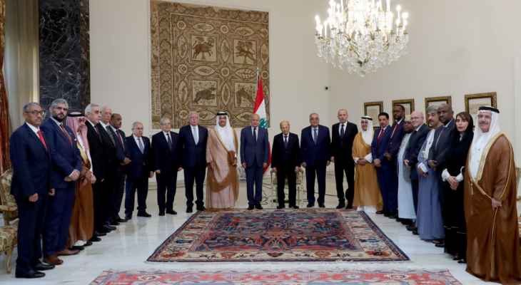الرئيس عون: لبنان لم يعد قادرا على تحمل أعباء الاعداد الكبرى للاجئين والنازحين على ارضه