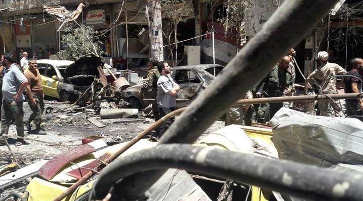 اصابة مدني بجروح جراء قذيفة صاروخية على منطقة العدوي في دمشق