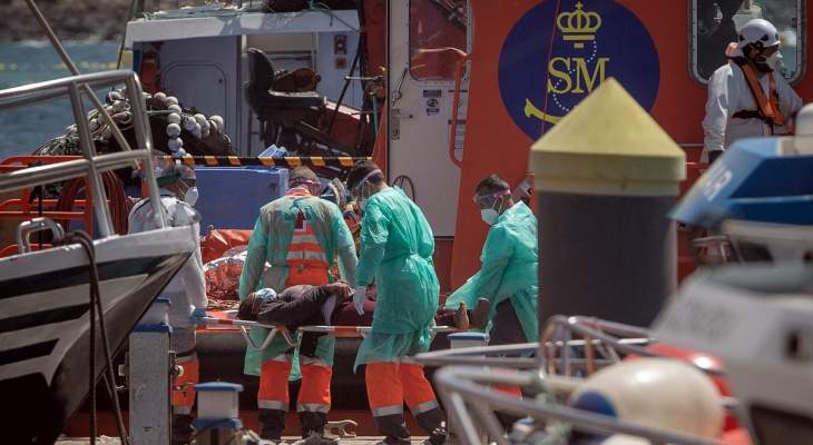 أجهزة الإنقاذ البحري الإسبانية عثرت على جثث 17 مهاجرا بزورق قبالة جزر الكناري