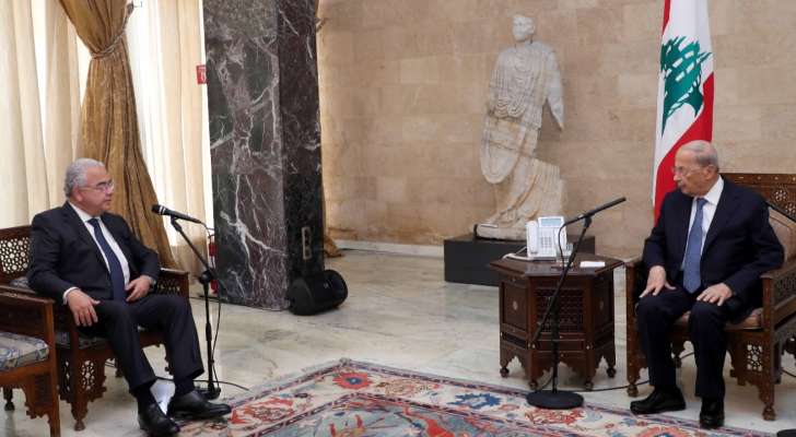 غسان سكاف أعلن تسمية نواف سلام لتشكيل الحكومة