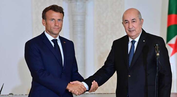 الإليزيه: تبون أبلغ ماكرون بعودة السفير الجزائري إلى فرنسا بالأيام المقبلة وأكدا ضرورة تعزيز التعاون الثنائي