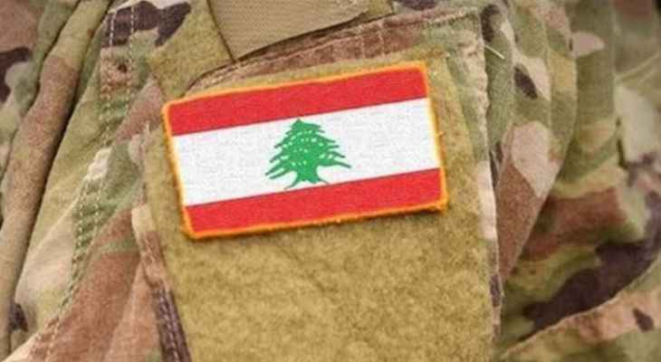 الجيش: توقيف شخص في منطقة أنفه- الكورة لإطلاقه النار على مواطن وقتله