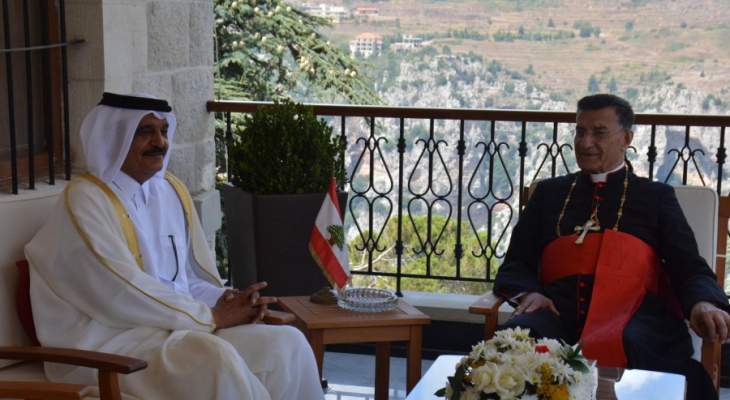 الراعي استقبل سفير قطر وترأس اجتماع لجنة إدارة وادي قاديشا