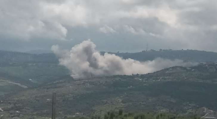 "النشرة": غارة على عيتا الشعب وقصف مدفعي إسرائيلي على تلة حمامص ومحيط الوزاني