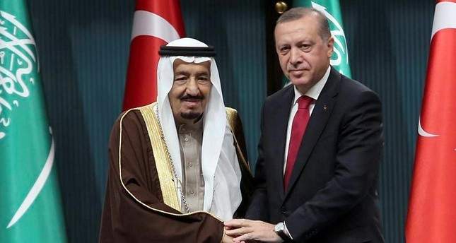 &quot;واس&quot;: اردوغان اتصل بالملك سلمان وهنأه بحلول عيد الفطر