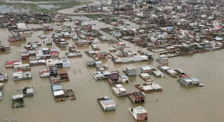 مقتل شخص إثر فيضانات اجتاحت جنوب شرق إيران