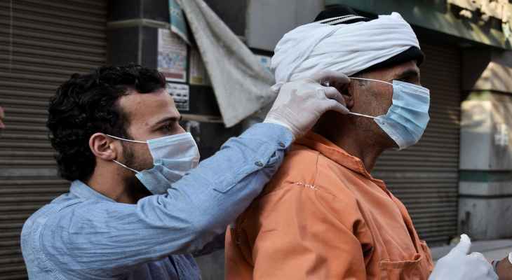 الصحة المصرية سجلت 919 حالة جديدة بـ"كورونا" و60 حالة وفاة