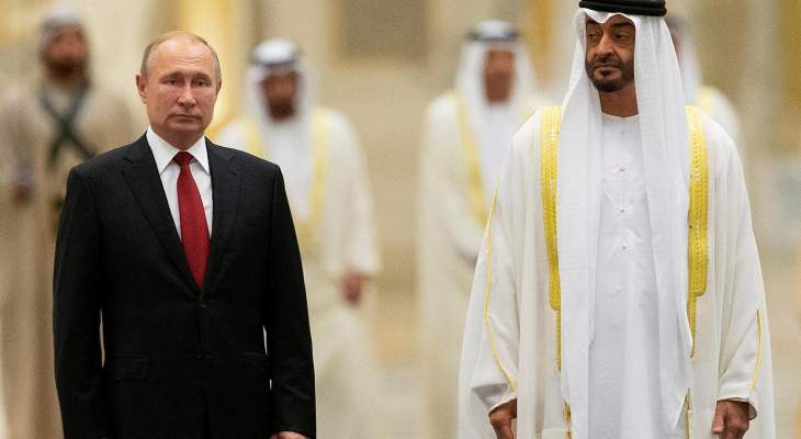 الكرملين: الرئيس الروسي وولي عهد أبوظبي بحثا هاتفيا بالمسألة الليبية