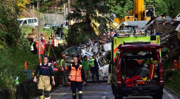 3 قتلى و5 مفقودين بانهيار مبنى قرب نابولي الإيطالية