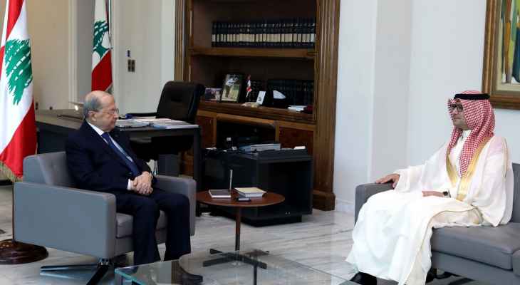 البخاري زار الرئيس عون وأكد دعم السعودية للشعب اللبناني في هذه الظروف الصعبة التي يمر بها