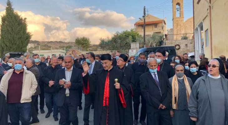 الراعي جال على القرى المارونية في القطاع التركي في قبرص وتفقد الرعايا والكنائس