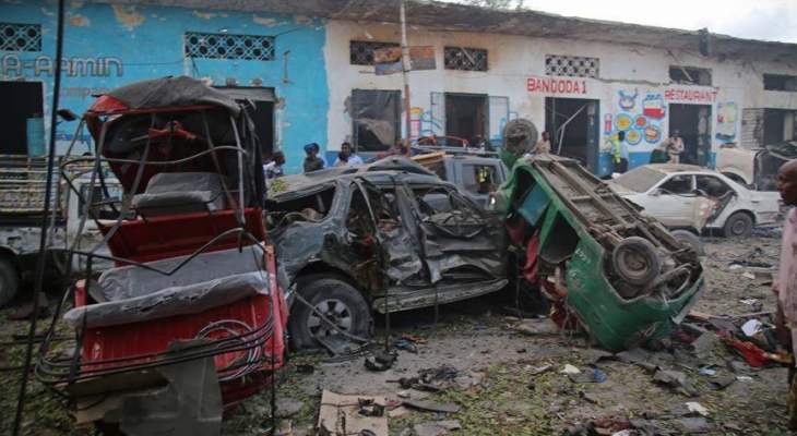 إرتفاع حصيلة ضحايا تفجيري مقديشو إلى 38 قتيلا
