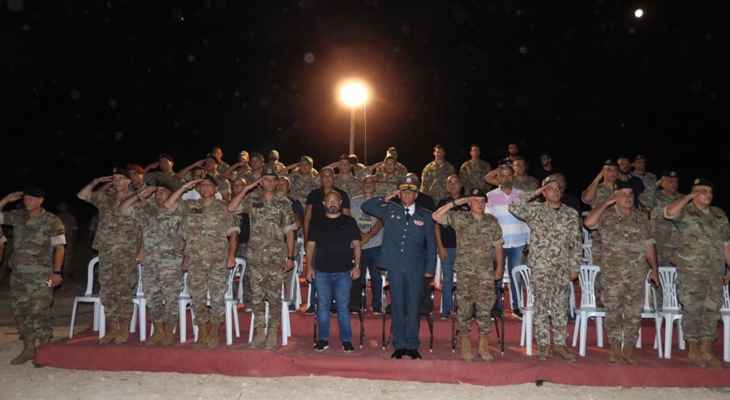 الجيش: حفل تخريج وتوزيع شهادات في حقل رماية مزرعة حنوش