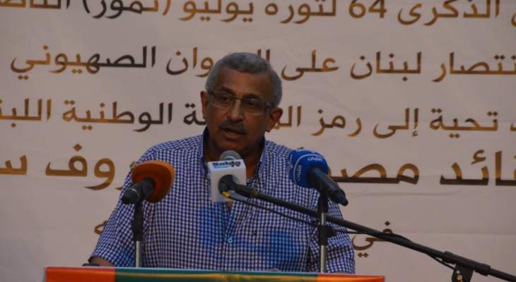 سعد: عبد الناصر ومصطفى سعد وغيرهما أثبتوا أن المقاومة هي طريق التحرير