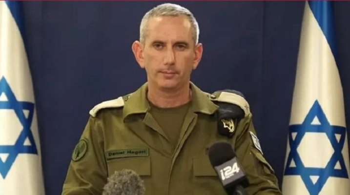 المتحدث باسم الجيش الإسرائيلي: طائراتنا الحربية تمكنت من قتل مسؤول تصنيع المعدات القتالية في حزب الله