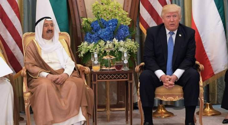 أمير الكويت بعث ببرقية تعزية إلى ترامب بضحايا حادث إطلاق النار في تكساس