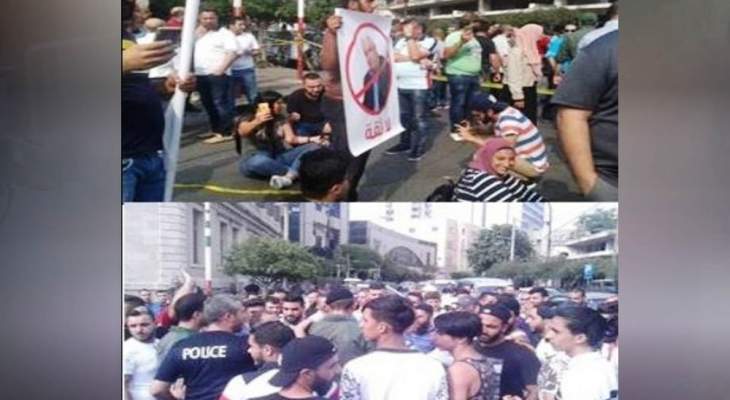 اعتصامان متقابلان ومتضادان في طرابلس مع وضد رئيس البلدية