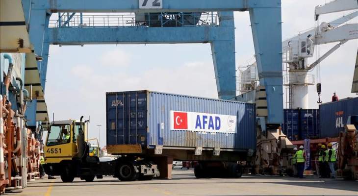 منظمات تركية أرسلت مساعدات إنسانية جديدة إلى ريف اللاذقية الشمالي