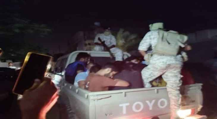الجيش الليبي حرر 110 مخطوفين من الجنسية البنغلاديشية تعرضوا للابتزاز والتعذيب