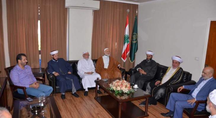 النشرة: سوسان التقى وفدا من الجماعة الاسلامية 