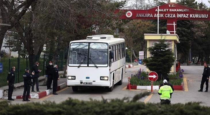 بدء الإفراج عن آلاف السجناء في تركيا بإطار التدابير للحد من انتشار كورونا