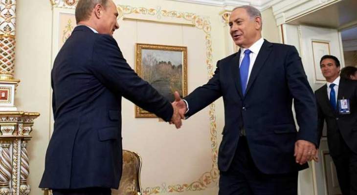 مكتب نتانياهو: سيزور موسكو قريبا لمقابلة الرئيس الروسي فلاديمير بوتين