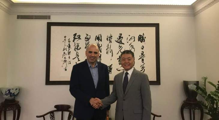 مدير عام الزراعة بحث مع السفير الصيني في تصدير المنتوجات الزراعية 