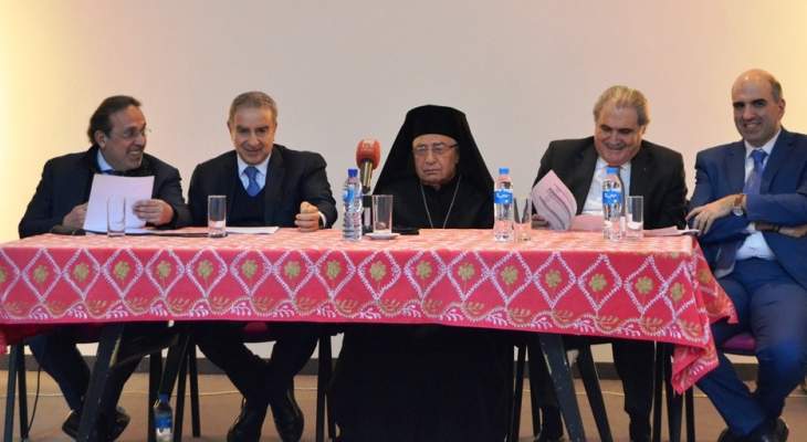 شريم في إجتماع المجلس الأعلى لطائفة الروم الكاثوليك: لطي صفحة المهجرين