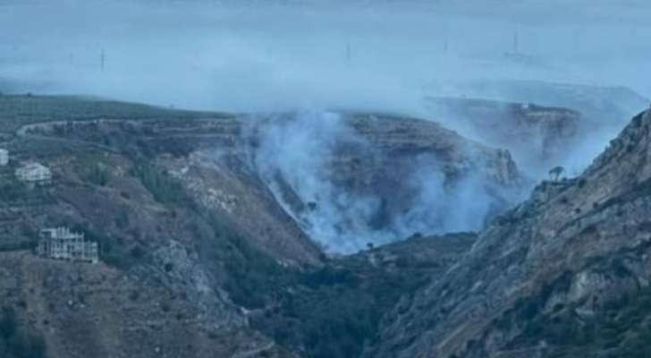 اخماد حريق في دارشمزين الكورة والأهالي يتخوفون من ان تكون حرائق مكبات النفايات مقصودة