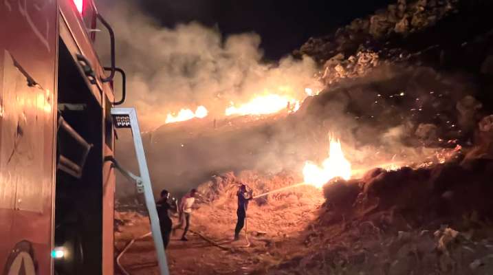 الدفاع المدني: إخماد حريقَين بمساحات شاسعة من الأعشاب والبلان في جبل البحصاصة وجبل بوارج