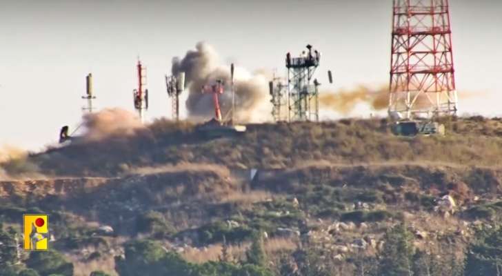 "حزب الله" نشر مشاهد من استهدافه لموقع المطلة التابع للجيش الإسرائيلي في القطاع الشرقي