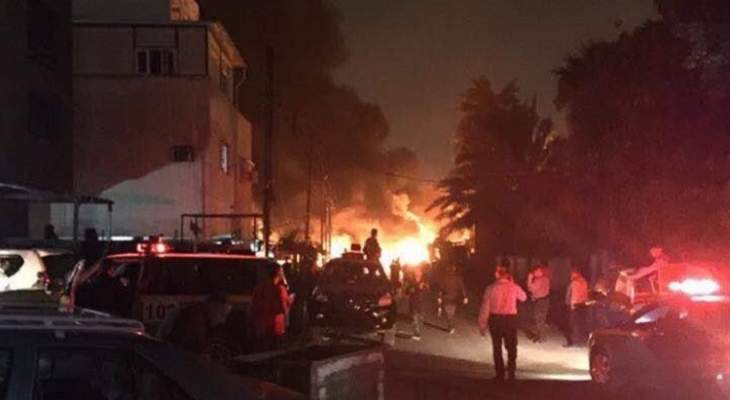 6 قتلى وجرحى على الاقل بتفجير سيارة مفخخة في حي الكرادة وسط بغداد