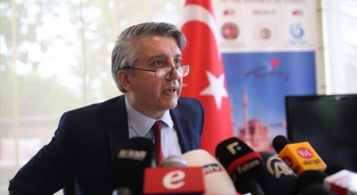 السفير التركي زار أبو فاعور: نؤيد كل الجهود لحل الجمود السياسي بلبنان