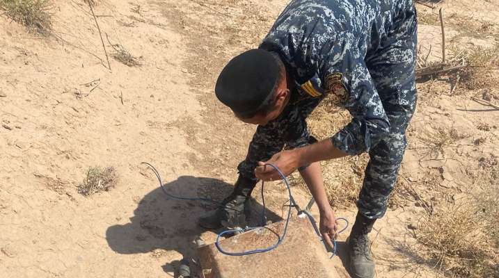 الشرطة العراقية: تدمير نفق للإرهابيين والعثور على كدس للعبوات الناسفة في كركوك