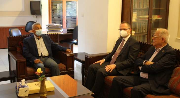سعد التقى أولوسوي في صيدا وأكدا أهمية تعزيز العلاقات بين لبنان وتركيا