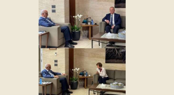 خليل بحث مع روداكوف بالأوضاع في غزة ولبنان وتناول مع فرونتسكا موضوع استهداف المدنيين