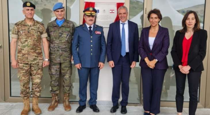 بعثة الاتحاد الاوروبي أعلنت افتتاح مقر "الفوج النموذجي" للجيش في صربين لتعزيز قدرات انتشاره جنوب الليطاني