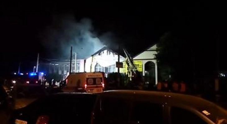 مقتل 8 أشخاص وإصابة 10 في حريق فندق بأوكرانيا